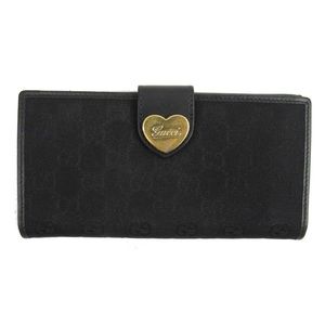 Authentic Gucci heart wallet
